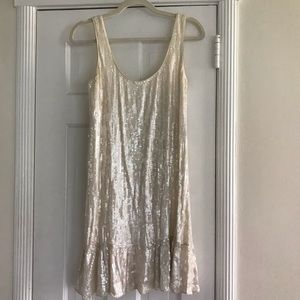 DVF sequin “flapper” dress